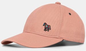 Bavlnená šiltovka Paul Smith ružová farba, s nášivkou, W1A.852DT.PZEBRA