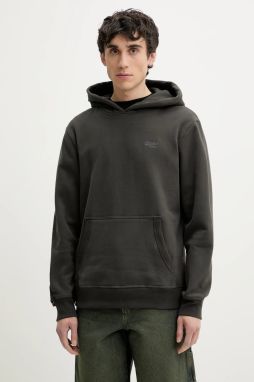 Mikina Superdry pánska, šedá farba, s kapucňou, jednofarebná, M2014168A-06A