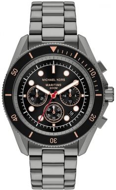 Hodinky Michael Kors MARITIME pánske, šedá farba, MK9204