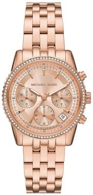 Hodinky Michael Kors RITZ dámske, zlatá farba, MK7531