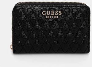 Peňaženka Guess BETULA dámska, čierna farba, SWGG96 26140