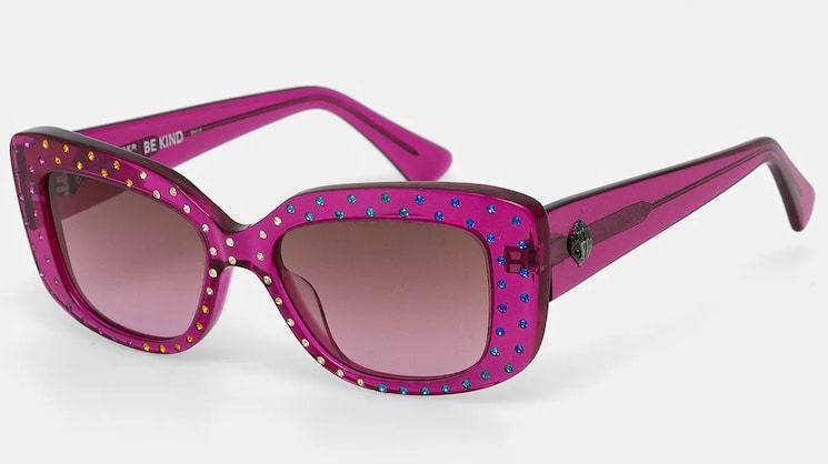 Slnečné okuliare Kurt Geiger London SHOREDITCH dámske, ružová farba, 4040352679