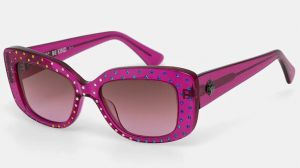 Slnečné okuliare Kurt Geiger London SHOREDITCH dámske, ružová farba, 4040352679