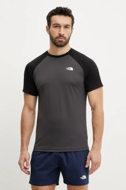 Športové tričko The North Face Tanken čierna farba, vzorované, NF0A3BQ7MN81