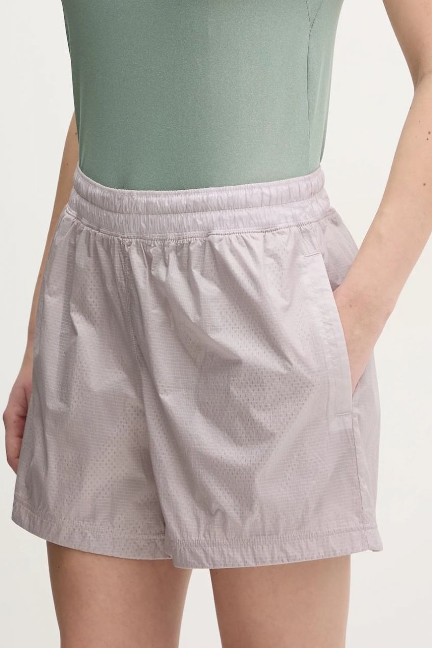 Tréningové šortky Under Armour Rivan šedá farba, jednofarebné, stredne vysoký pás, 1389628