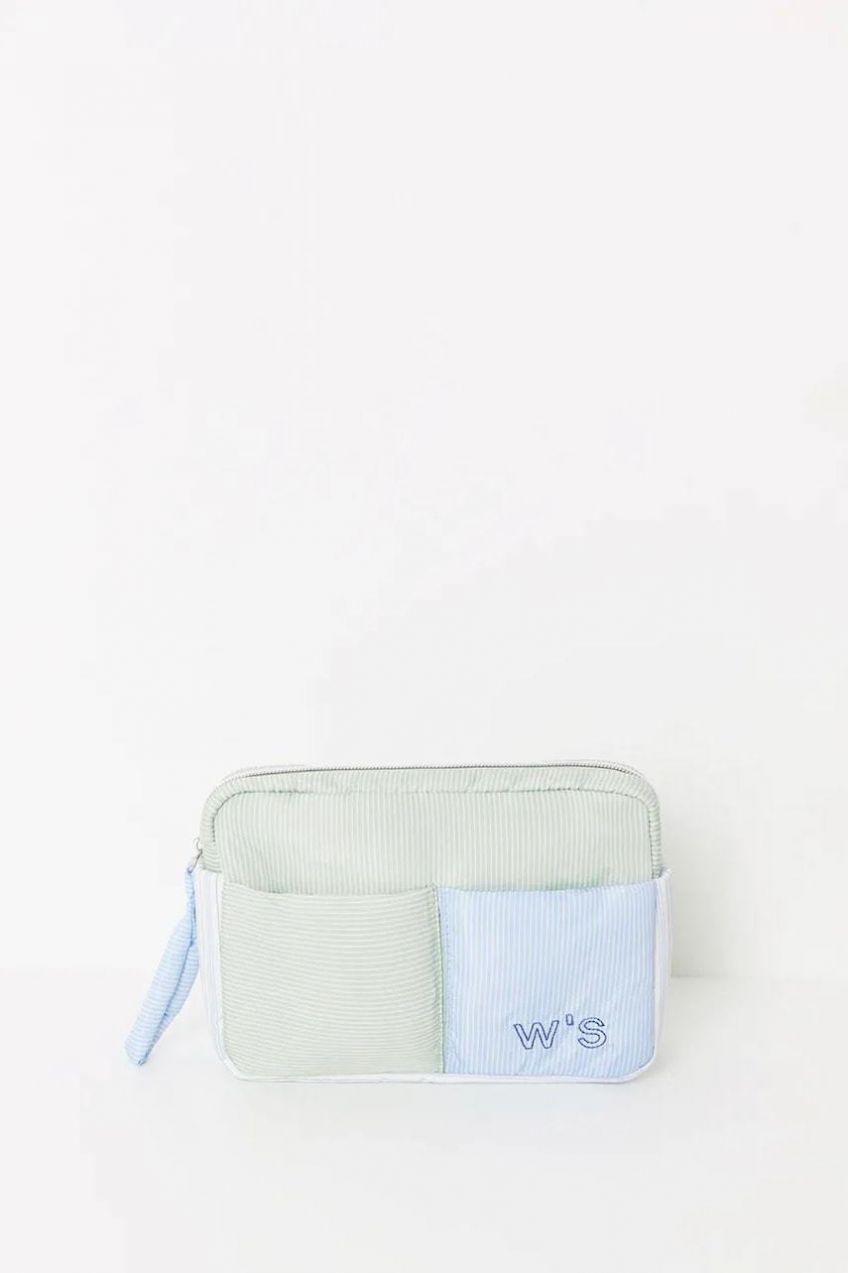 Kozmetická taška women'secret zelená farba, 4849224