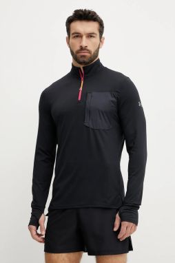 Športová mikina Under Armour Launch Trail čierna farba, jednofarebná, 1383244