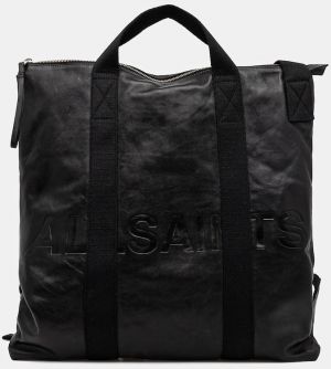 Kožená taška AllSaints KEI čierna farba, M002XB