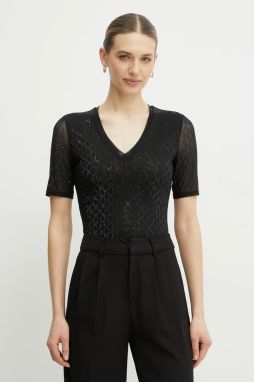 Tričko Marciano Guess ARIA dámske, čierna farba, 5RGP22 6311A