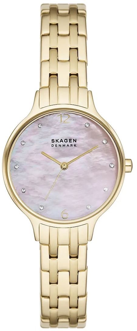 Hodinky Skagen ANITA LILLE dámske, zlatá farba, SKW3165