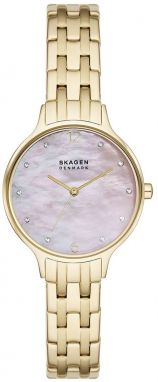 Hodinky Skagen ANITA LILLE dámske, zlatá farba, SKW3165