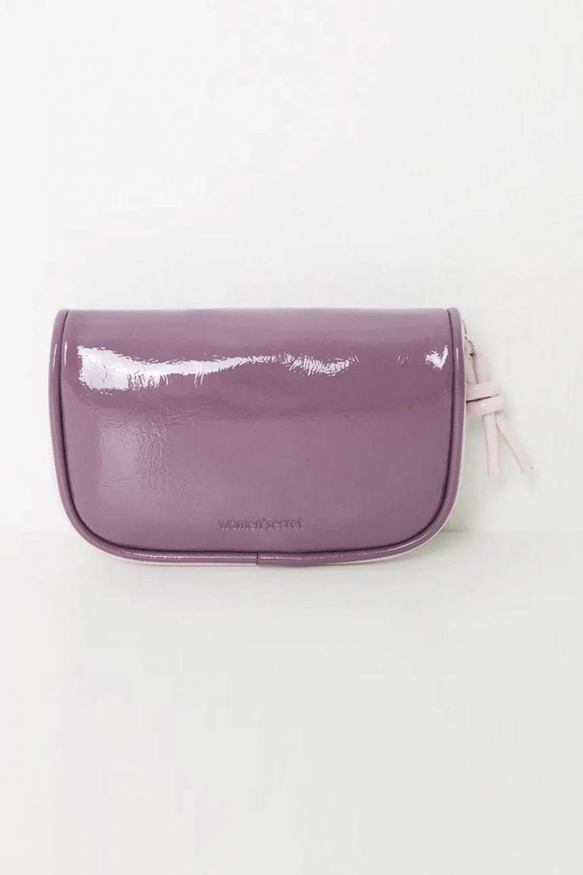 Kozmetická taška women'secret fialová farba, 4849213