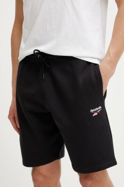 Šortky Reebok Classic pánske, čierna farba, 100221831
