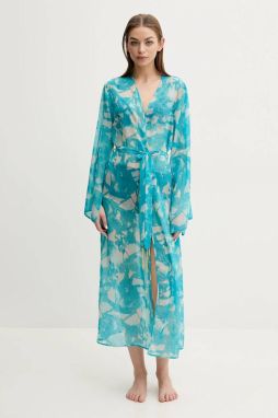 Plážový odev Kurt Geiger London tyrkysová farba, 4116089609