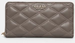Peňaženka Guess TAMSIN dámska, hnedá farba, SWQG96 32163