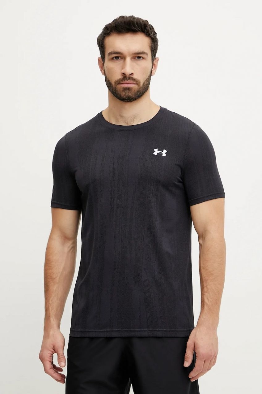 Tréningové tričko Under Armour Vanish Seamless tmavomodrá farba, vzorovaný, 1388129