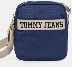 Malá taška Tommy Jeans tmavomodrá farba, AM0AM13277