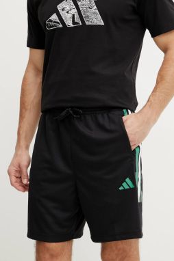 Šortky adidas Tiro pánske, čierna farba, JC8062