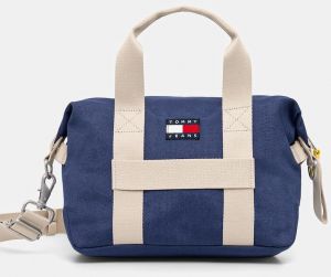 Taška Tommy Jeans tmavomodrá farba, AM0AM13281