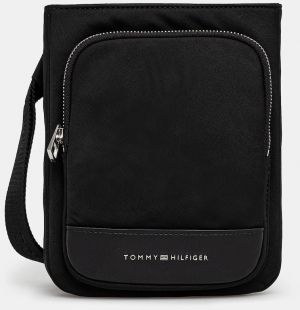 Malá taška Tommy Hilfiger čierna farba, AM0AM13193