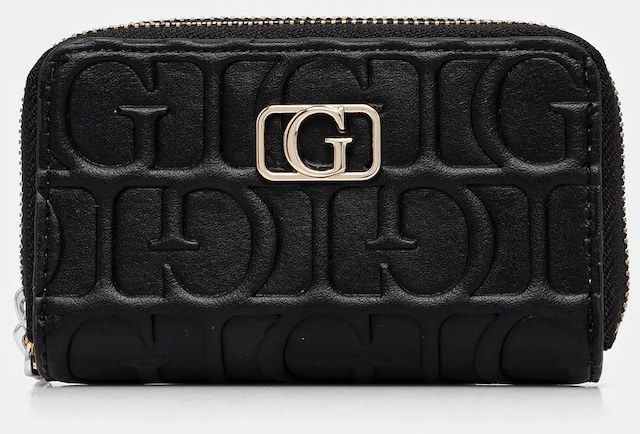 Peňaženka Guess dámska, čierna farba, PW7522 P5211