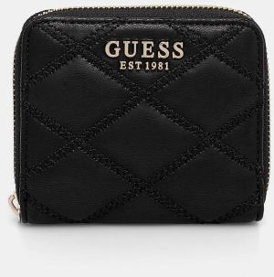 Peňaženka Guess TAMSIN dámska, čierna farba, SWQG96 32137