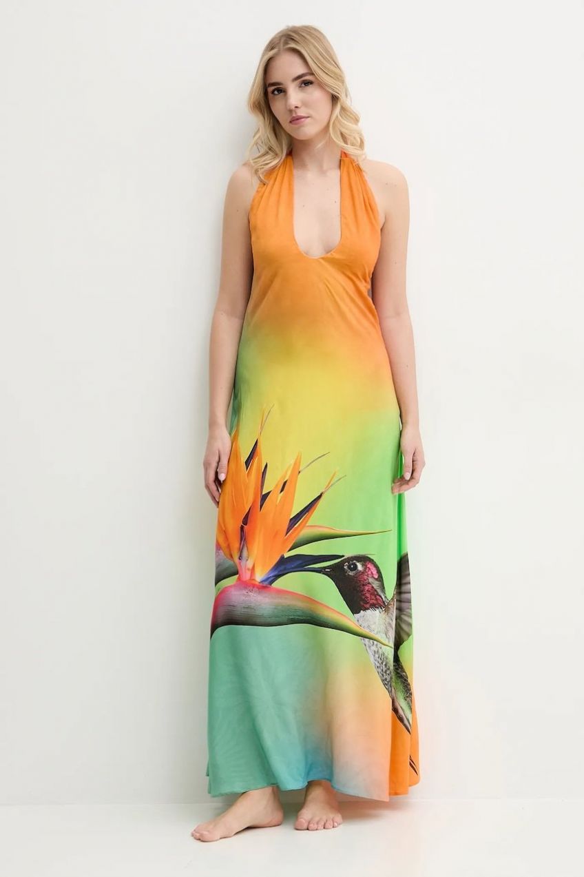 Plážové šaty Desigual COLIBRÍ DRESS viac farieb, 25SWMW11
