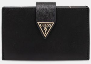 Kožená peňaženka Guess MIRIAM dámska, čierna farba, RW1773 P5201
