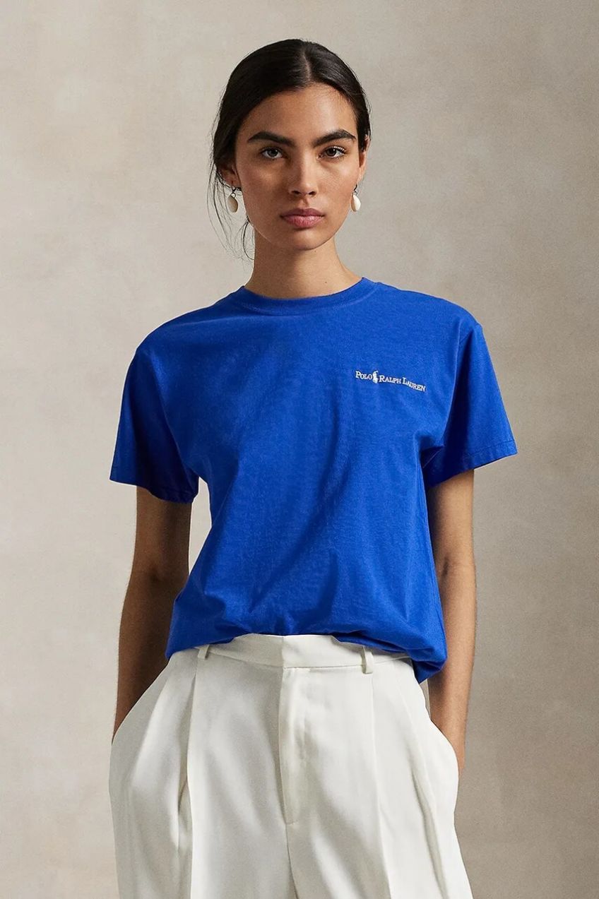 Bavlnené tričko Polo Ralph Lauren dámske, 211959114