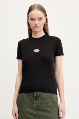 Tričko Dickies dámske, čierna farba, DK0A4ZAOBLK1
