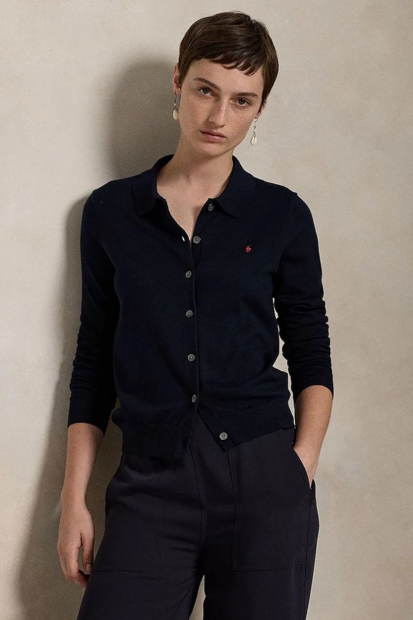 Bavlnený kardigán Polo Ralph Lauren dámsky, tenký, 211959285