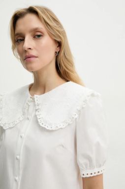 Blúzka Answear Lab dámska, biela farba, jednofarebná