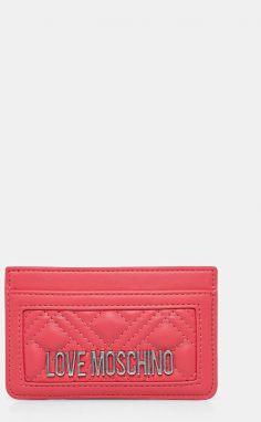 Peňaženka Love Moschino dámska, ružová farba, JC5659PP0MLA0615