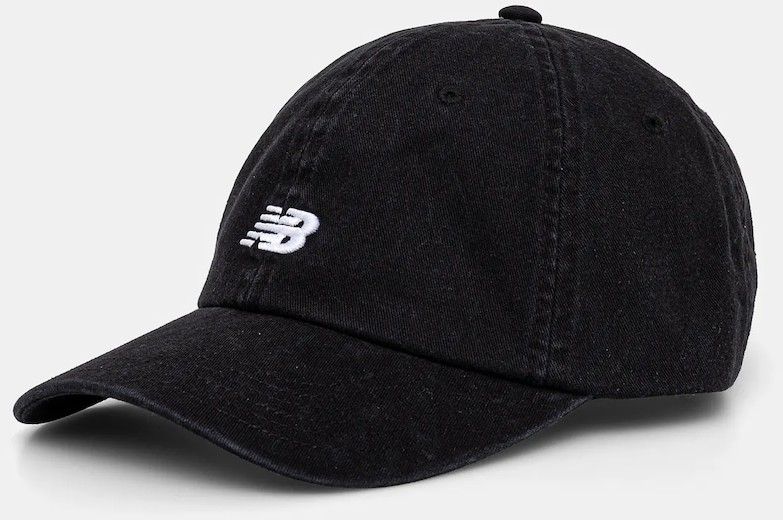 Bavlnená šiltovka New Balance čierna farba, s nášivkou, LAH51009BK