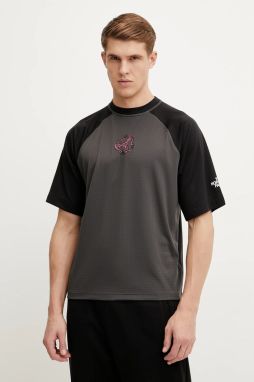 Tričko The North Face TNF X NSE pánske, šedá farba, s potlačou, NF0A8CTKMN81