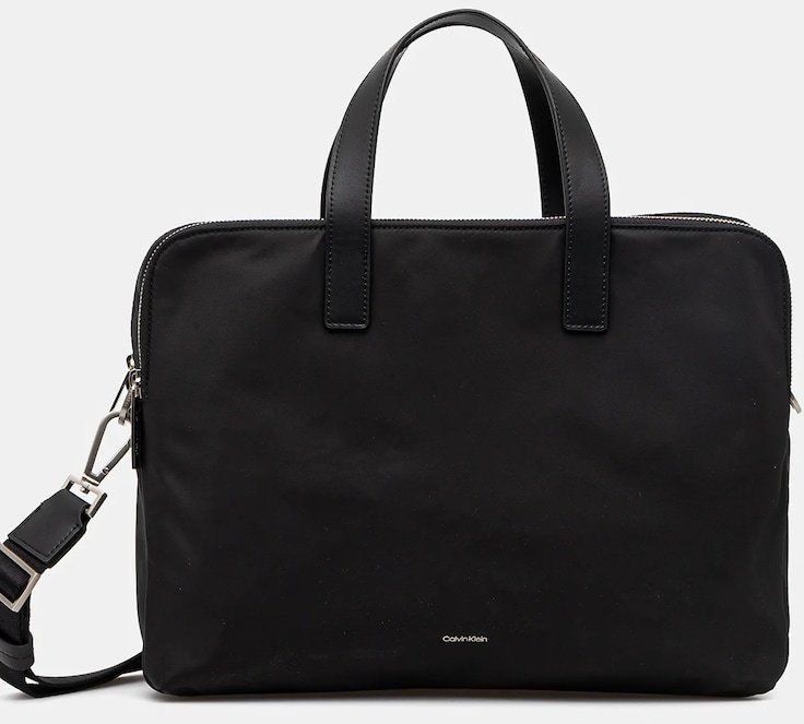 Taška Calvin Klein čierna farba, K50K512933
