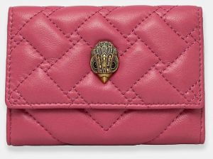 Kožená peňaženka Kurt Geiger London dámska, ružová farba, 458898109