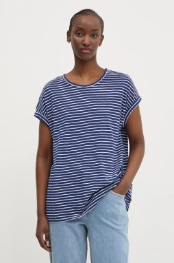 Tričko Superdry dámske, tmavomodrá farba, W1011647A-IBX