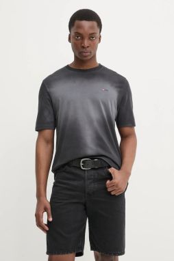 Bavlnené tričko Diesel T-ADJUST-R15 T-SHIRT pánske, šedá farba, vzorované, A16621.0PKAL