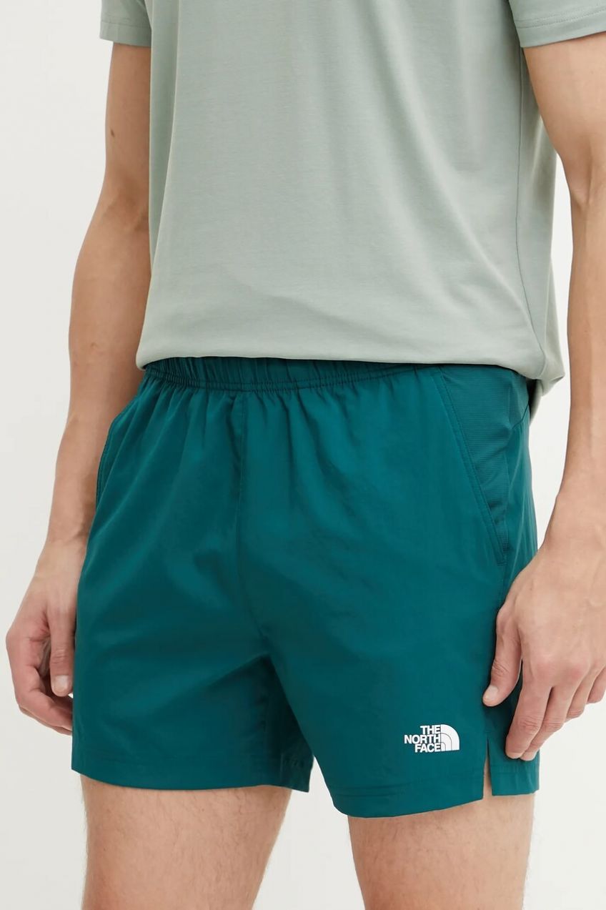 Športové krátke nohavice The North Face 24/7 pánske, zelená farba, NF0A882D6GI1