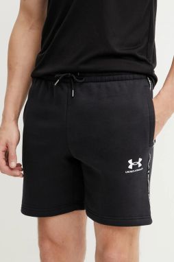Šortky Under Armour Icon pánske, čierna farba, 1390299