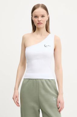 Top Karl Kani biela farba, holý chrbát, 6131299