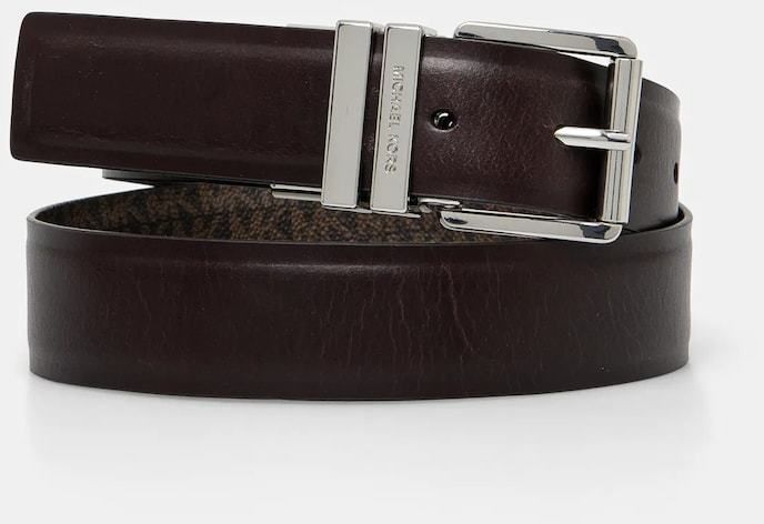 Obojstranný opasok MICHAEL Michael Kors dámsky, hnedá farba, 559157