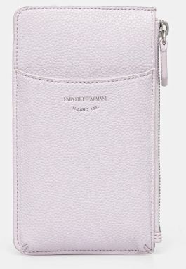 Peňaženka Emporio Armani dámska, ružová farba, EW000543 AF11953