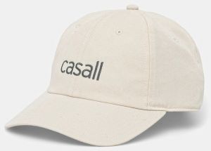 Šiltovka Casall béžová farba, jednofarebná, 24198