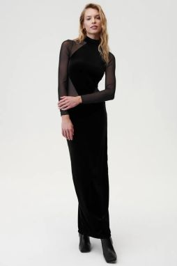 Šaty Undress Code Stargirl Dress čierna farba, maxi, priliehavá, 742