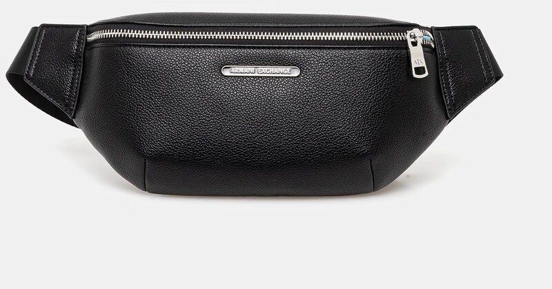 Ľadvinka Armani Exchange čierna farba, XM000848 AF12134