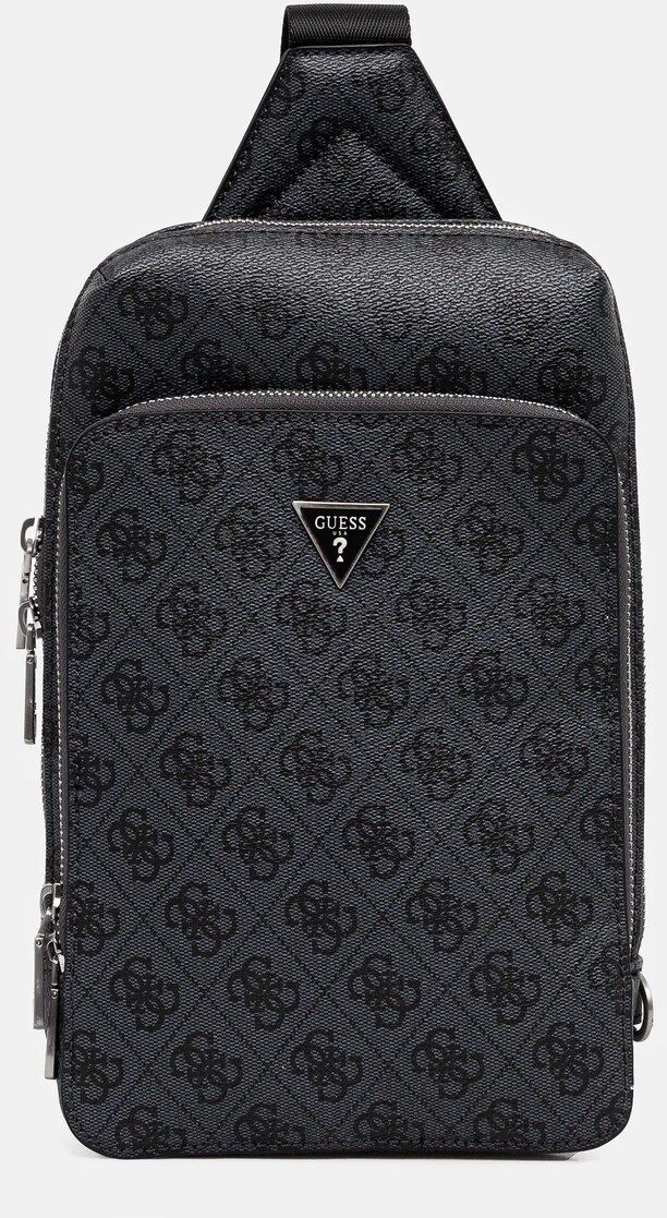Malá taška Guess MILANO čierna farba, HMMILO P5226