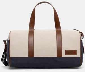 Taška Tommy Hilfiger béžová farba, AM0AM13367