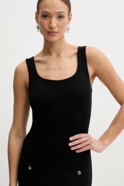 Šaty Guess HOLLAND čierna farba, mini, priliehavé, W5RK17 Z2YJ2